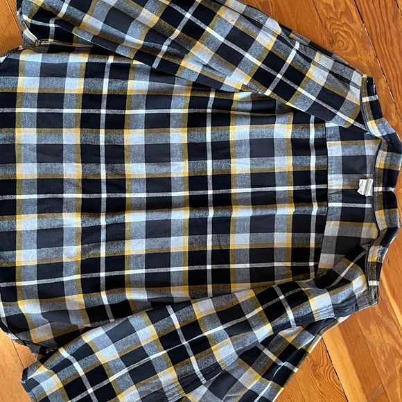 Men'sThe North Face 100% Cotton Flannel Plaid Button Up Sz XL - Picture 10 of 10